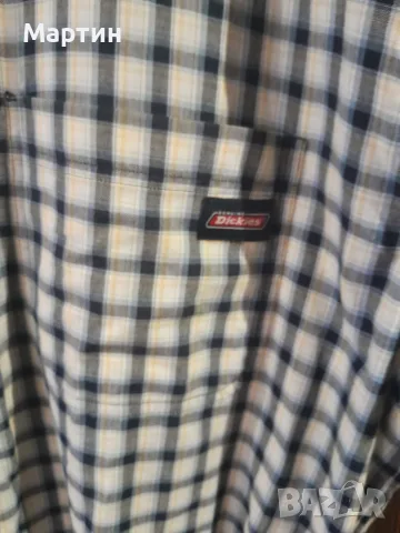 Оригинална риза Dickies (Къс ръкав) – XL размер (Американски фит), снимка 5 - Ризи - 55501073