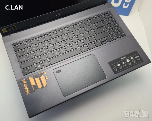 Acer Aspire 7 A715 i5 12450H/16GB/512SSD/RTX2050-4GB/FHD/Подсветкатка, снимка 8 - Лаптопи за игри - 53992514