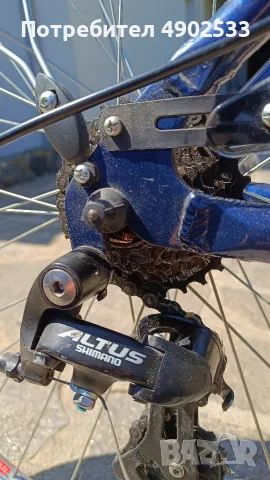 Продавам градски велосипед Drag Marathon, автомат Altus Shimano 6 скорости, предни телескопи, снимка 4 - Велосипеди - 55472043