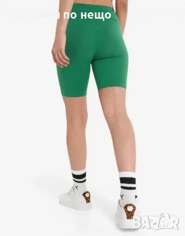 PUMA Essentials+ Blossom 7 Script Tights Green Зелен Къс Спортен Клин Код P2911, снимка 2 - Клинове - 55510207