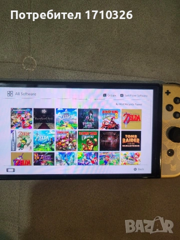 nintendo switch zelda edition с чип, снимка 3 - Nintendo конзоли - 54722927