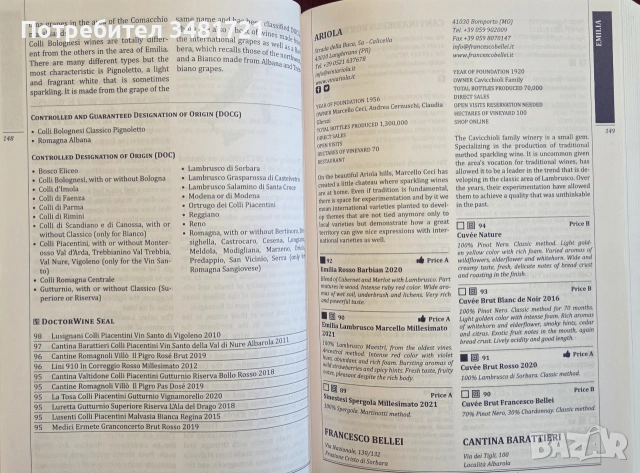 Справочник - вината на Италия 2023 / The Essential Guide to Italian Wine 2023, снимка 5 - Кулинария - 55065007