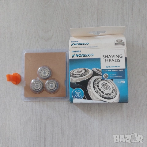 НОВИ Резервни глави Philips Norelco SH90 - V-Track Precision (Series 9000/8000)