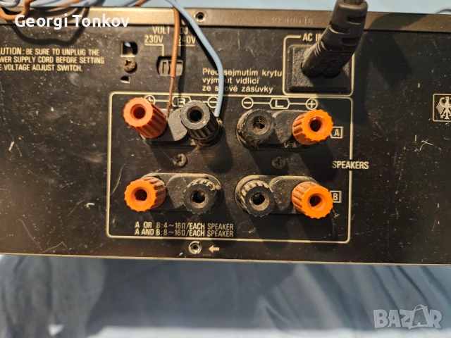 Домашен усилвател TECHNICS SU-VZ220, снимка 7 - Ресийвъри, усилватели, смесителни пултове - 54858435