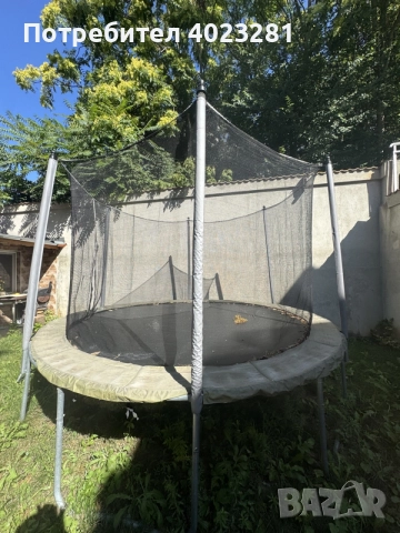СПЕШНО‼️Батут 305 см / 10FT с предпазна мрежа – използван, снимка 2 - Други - 55615944