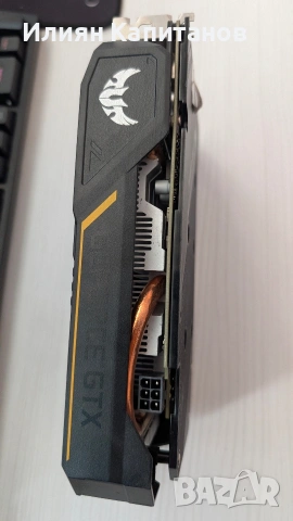 ASUS TUF Gaming GeForce GTX 1650 4GB GDDR6 – Перфектно състояние, тествана!, снимка 2 - Видеокарти - 54662353