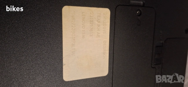 laptop lenovo e530 8ram 500gb 5ч, снимка 3 - Лаптопи за дома - 54527879