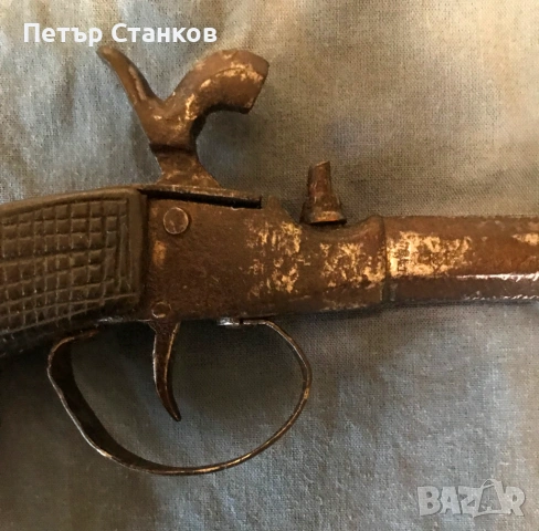 Капсулен пистолет, пищов, снимка 2 - Антикварни и старинни предмети - 54006356
