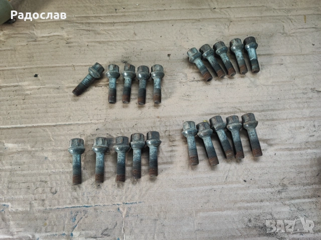 Болтове къси и дълги М12 и М14 и секретни за Мерцедеси, снимка 6 - Части - 54933257