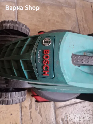 Електрическа косачка Bosch Rotak 32 -1200W, снимка 3 - Градинска техника - 55547134