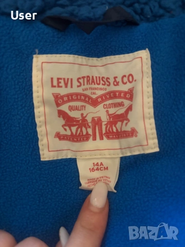 Детско яке Levi’s 164см, снимка 3 - Детски якета и елеци - 54573038