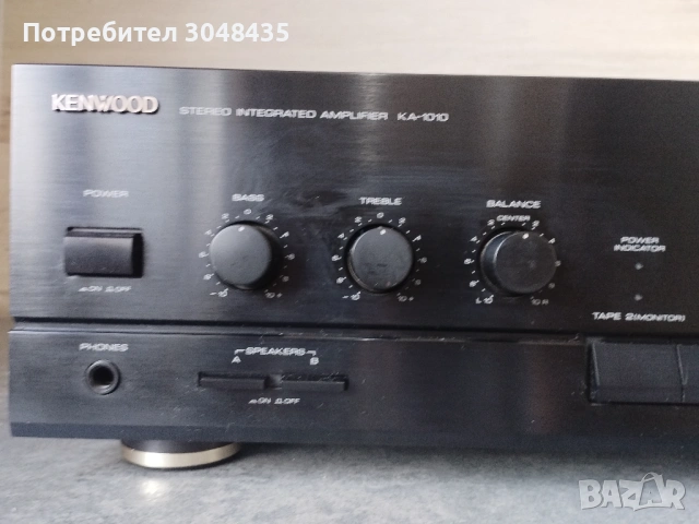 Усилвател KENWOOD KA-1010, снимка 2 - Ресийвъри, усилватели, смесителни пултове - 54701350