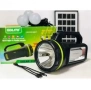 GDLite GD-2000A Преносима соларна Система с 3 LED крушки, соларен панел, Bluetooth, USB, фенерче, снимка 3