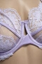Комплект дамско бельо Hunkemöller Noir – сутиен 80C и бикини L, светлолилава дантела, снимка 4