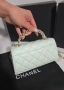 Chanel Mini Kelly 25S Дамска Чанта От Висококачествена Телешка Кожа Код Brand Luxury Fashion34, снимка 9