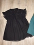 Панталонки H&M с висока талия и ефирна блузка, снимка 2