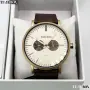 Watx and Colors Chronograph Brown/Rose Gold + Earbuds, снимка 1