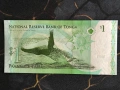 Банкнота - Тонга - 1 паанга UNC | 2009г., снимка 2