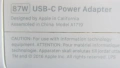 Apple A1719 оригинално зарядно за лаптоп, снимка 2