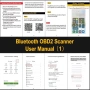 OBD2 скенер Bluetooth за iPhone iOS Android OBDII диагностичен инструмент за сканиране , снимка 7