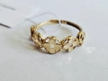 Златен пръстен 1.06гр 01048-26/2, снимка 2
