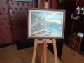 Продавам картина  -Красив морски пейзаж – Д. Генев, снимка 1