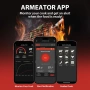 ARMEATOR A1 Безжичен Bluetooth термометър за месо – Смарт термометър за BBQ, грил, пушилня и фурна, снимка 7