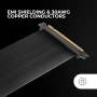 Чисто нов Удължителен Кабел за Вертикален Монтаж на Видеокарта Mars Gaming MCA-PCIE40 Riser Cable PC, снимка 4