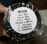 ТЕРМОТРАНСФЕРНА ЛЕНТА W308 WAX, 75x360, Черна, снимка 1