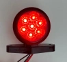 КОМПЛЕКТ LED габарит рогче 12V червено/жълто за камион, ремарке, бус, снимка 1