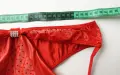 VENUS L червени еротични бикини с отворено дъно и разкриваща задна част, снимка 11