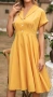 Макси жълта рокля , снимка 5