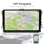 VW 4/64GB 9” 2-DIN мултимедия с Android 14 за VW*SEAT*Skoda CarPlay, Android Auto, RDS , снимка 4