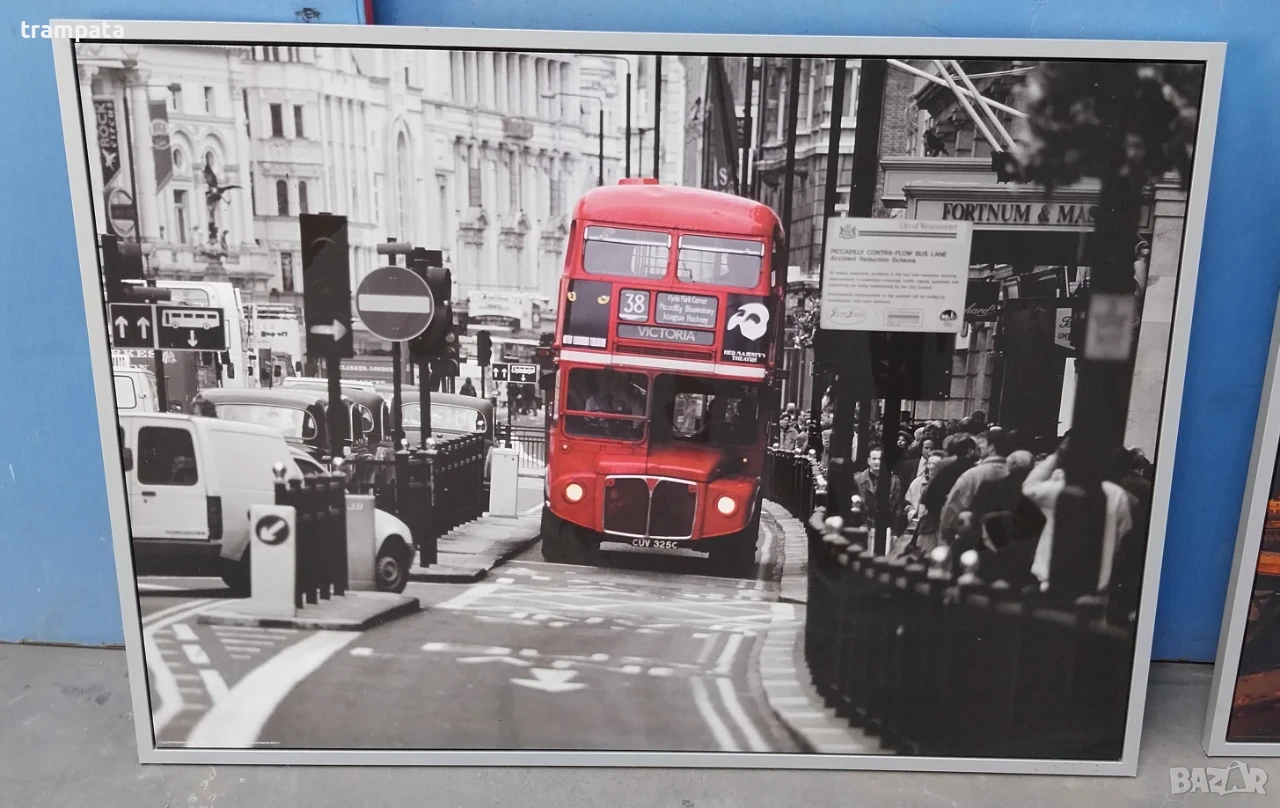 НАЙ ДОБРАТА ОФЕРТА Картина / Пано LONDON 140x100см., снимка 1