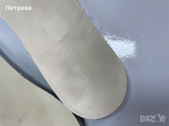 Gucci Rhyton Кожени маратонки 37.5 ОРИГИНАЛ, снимка 13 - Маратонки - 54961024