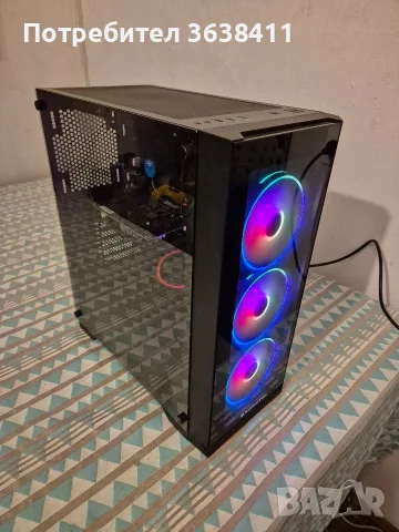 Геймърски компютър гаранция/i3 9100f 8GB,GTX 1650 4GB, 128GB SSD, 1TB HDD, снимка 5 - Геймърски - 55580042