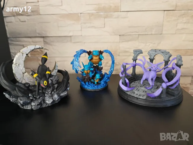 3D Pokemon фигури