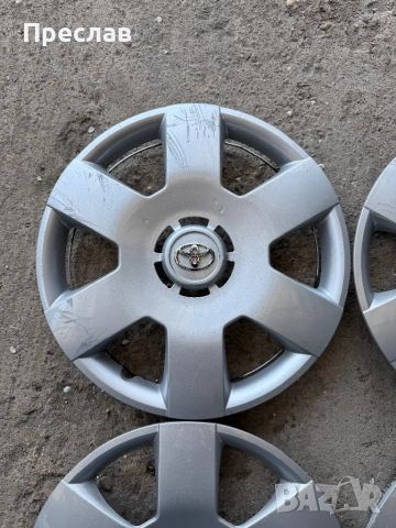 4 броя оригинални тасове за Toyota Aygo 14, снимка 3 - Аксесоари и консумативи - 54306671