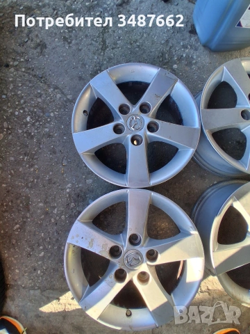 15цола за МАЗДА 6J ×15 5×114.3, снимка 2 - Гуми и джанти - 54246426