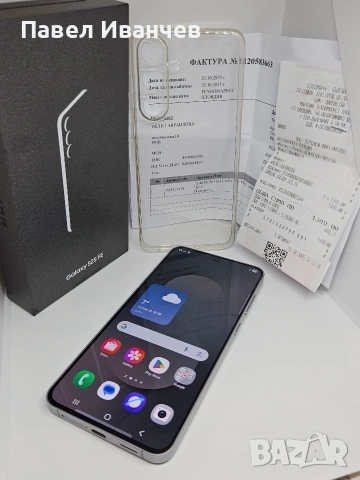 ГАРАНЦИЯ Samsung Galaxy S25 FE 5G 128GB/8GB RAM Black