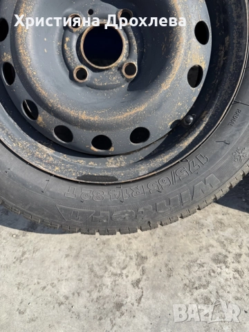 14" гуми с джанти, снимка 4 - Гуми и джанти - 55287212