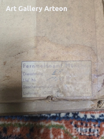 Оригинален акварел-Пейзаж в класически европейски стил, снимка 3 - Вази - 55149679