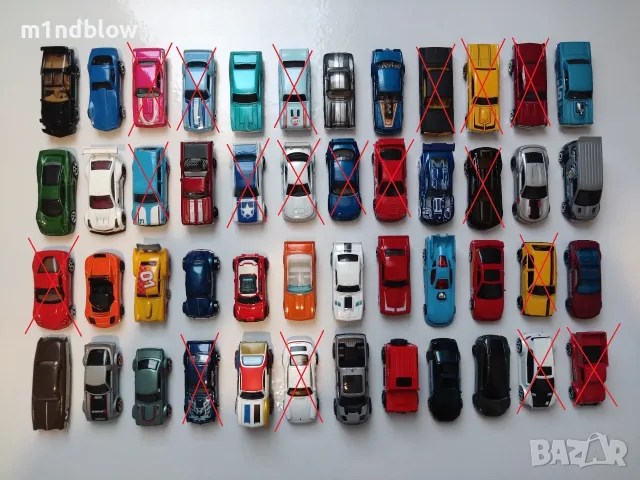Метални колички Hot Wheels 1:64