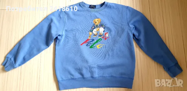 POLO Ralph Lauren Bear Womens Size S ОРИГИНАЛ! Дамски Суичър!, снимка 5 - Суичъри - 55285552