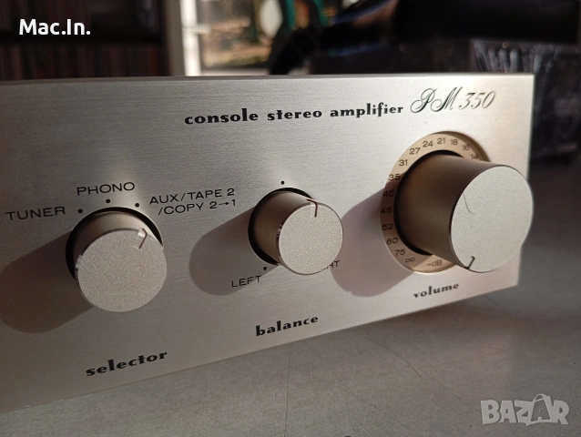 Усилвател MARANTZ PM350, снимка 4 - Ресийвъри, усилватели, смесителни пултове - 54722051
