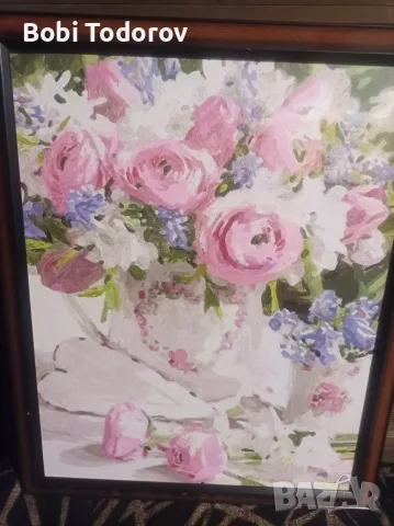 Продавам картини рисувани по номера, снимка 2 - Картини - 55569879