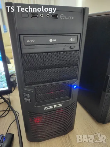 Четириядрен компютър с бързо SSD / 8GB RAM / GT 730 / Напълно обслужен и готов за работа