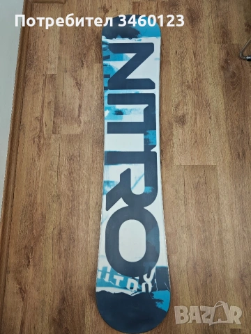 Сноуборд дъска Nitro Prime 152cm + Сноуборд автомати Nitro Rambler (M), снимка 6 - Зимни спортове - 54490867