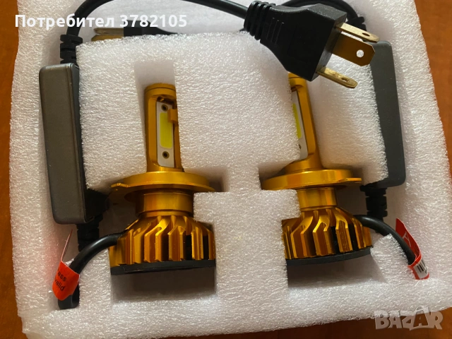 Продавам два броя нови комплекта крушки за фарове CAR LED LIGHT – Н4, снимка 3 - Аксесоари и консумативи - 54508194