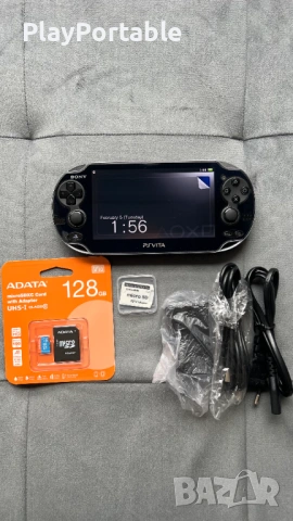 Modded Ps Vita 1000 Black 128GB/256GB with games